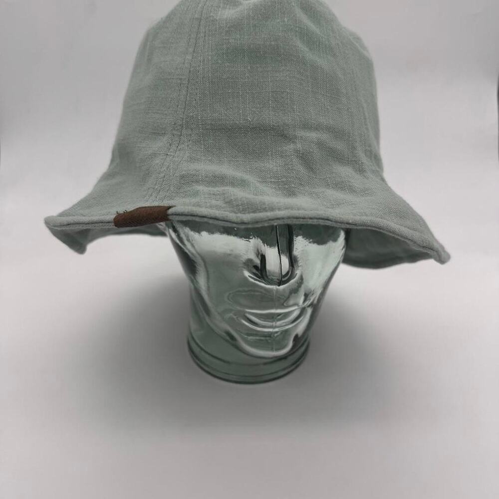 Kooringal Australia mint green linen bucket hat